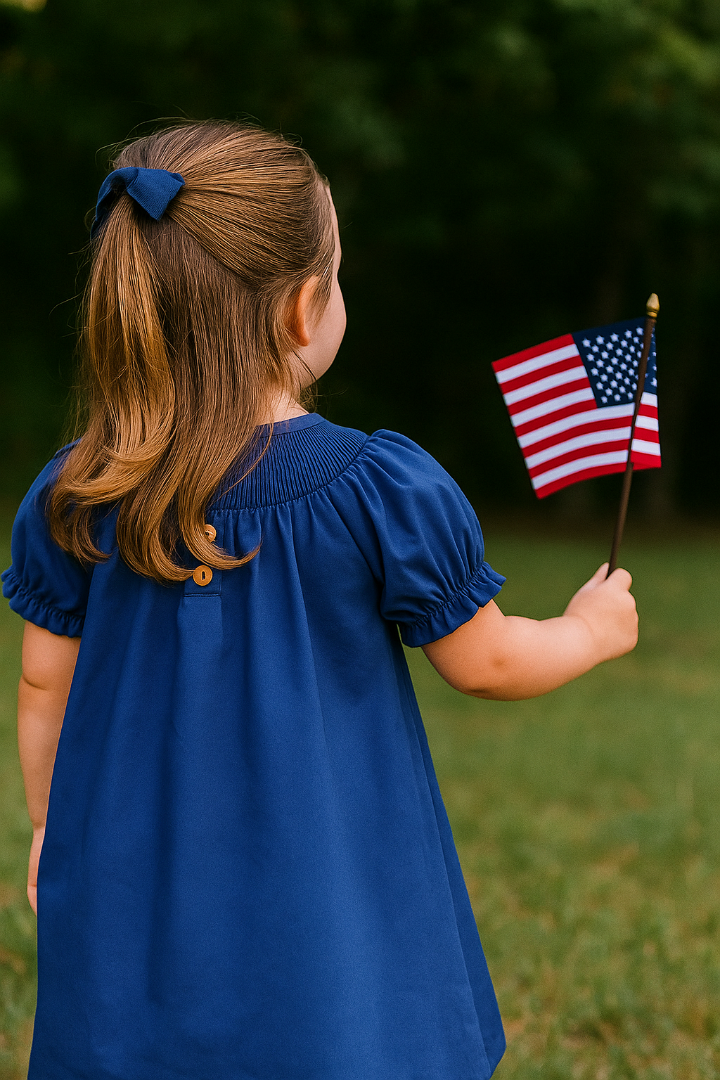 Star-Spangled Smocked Dress πΊπΈ