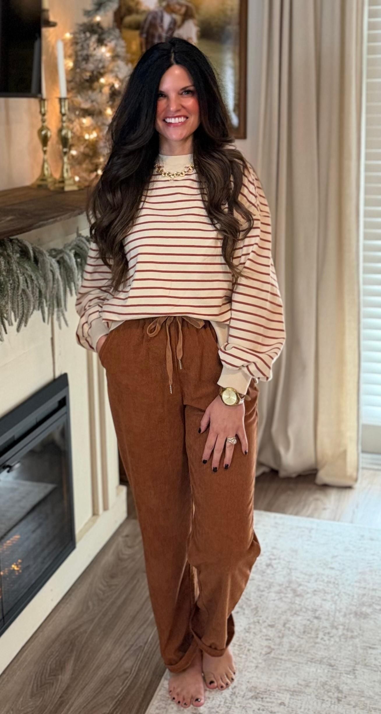 Rust and Cream Comfort Crew