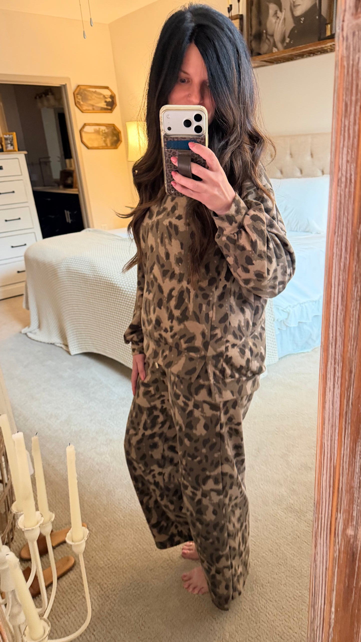 The Leopard Lounge Set