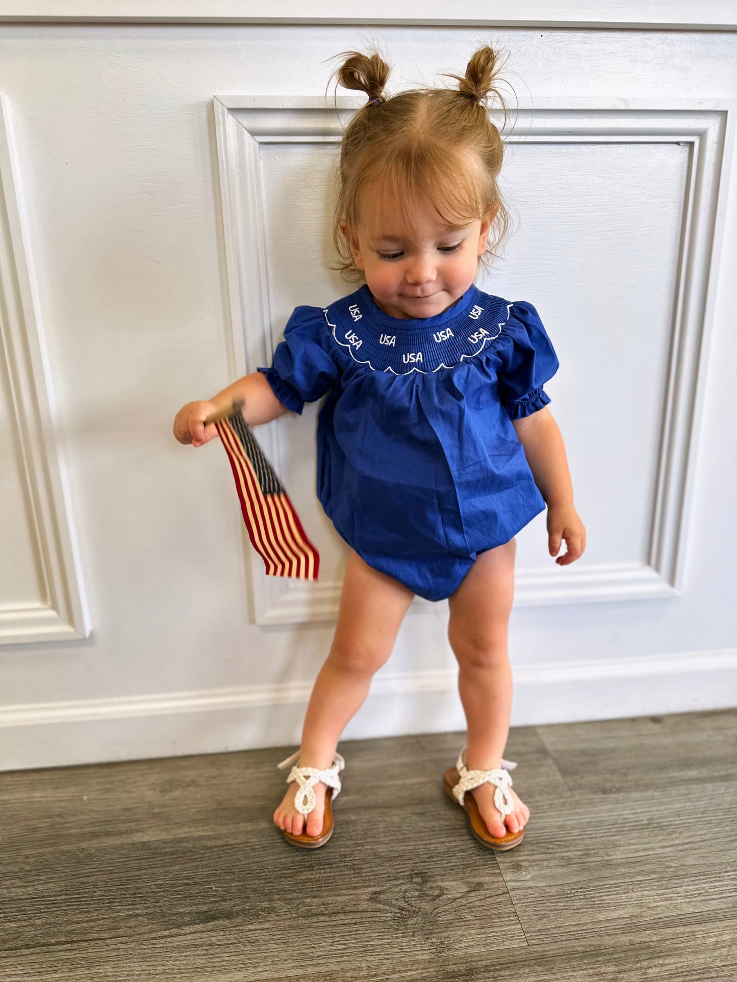 Stars, Stripes & Sweet Smiles Romper