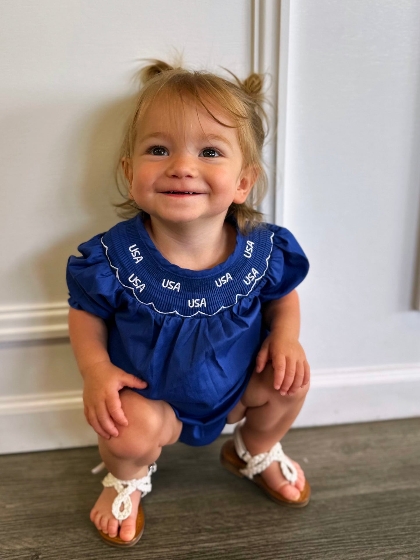 Stars, Stripes & Sweet Smiles Romper