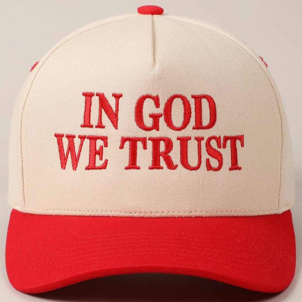 In God We Trust Hat