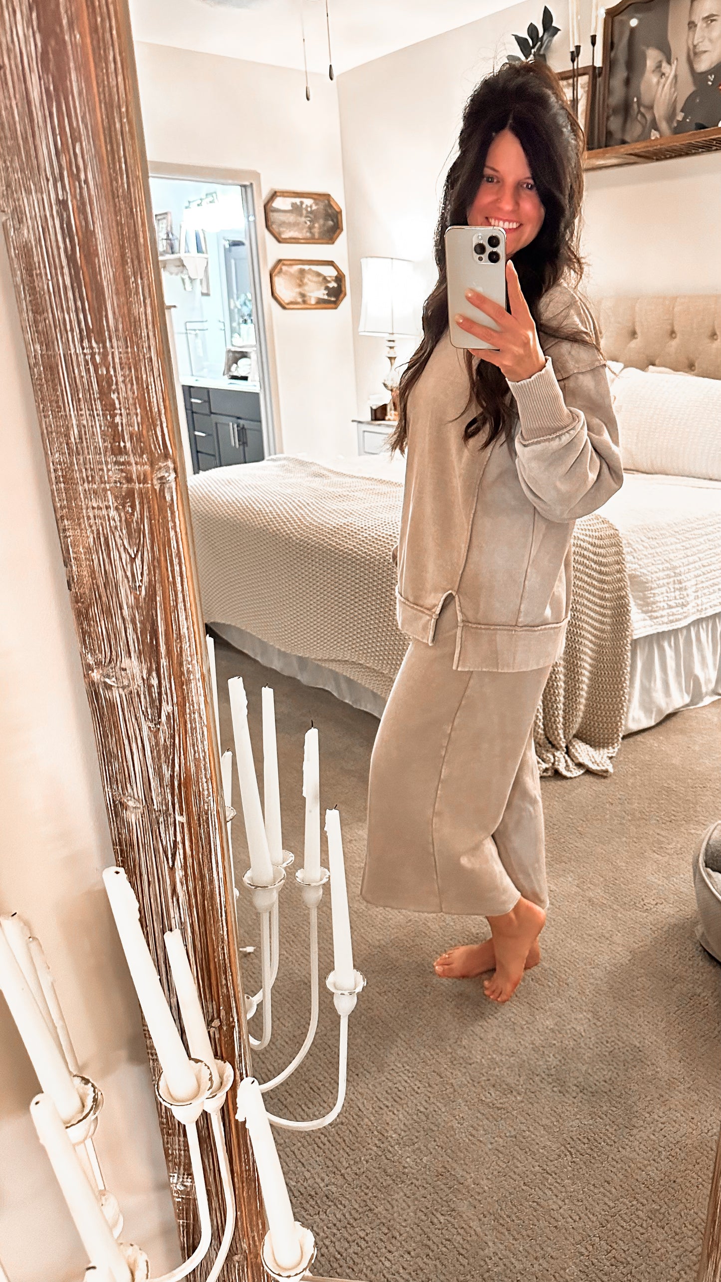 Barefoot in Beige Lounge Set