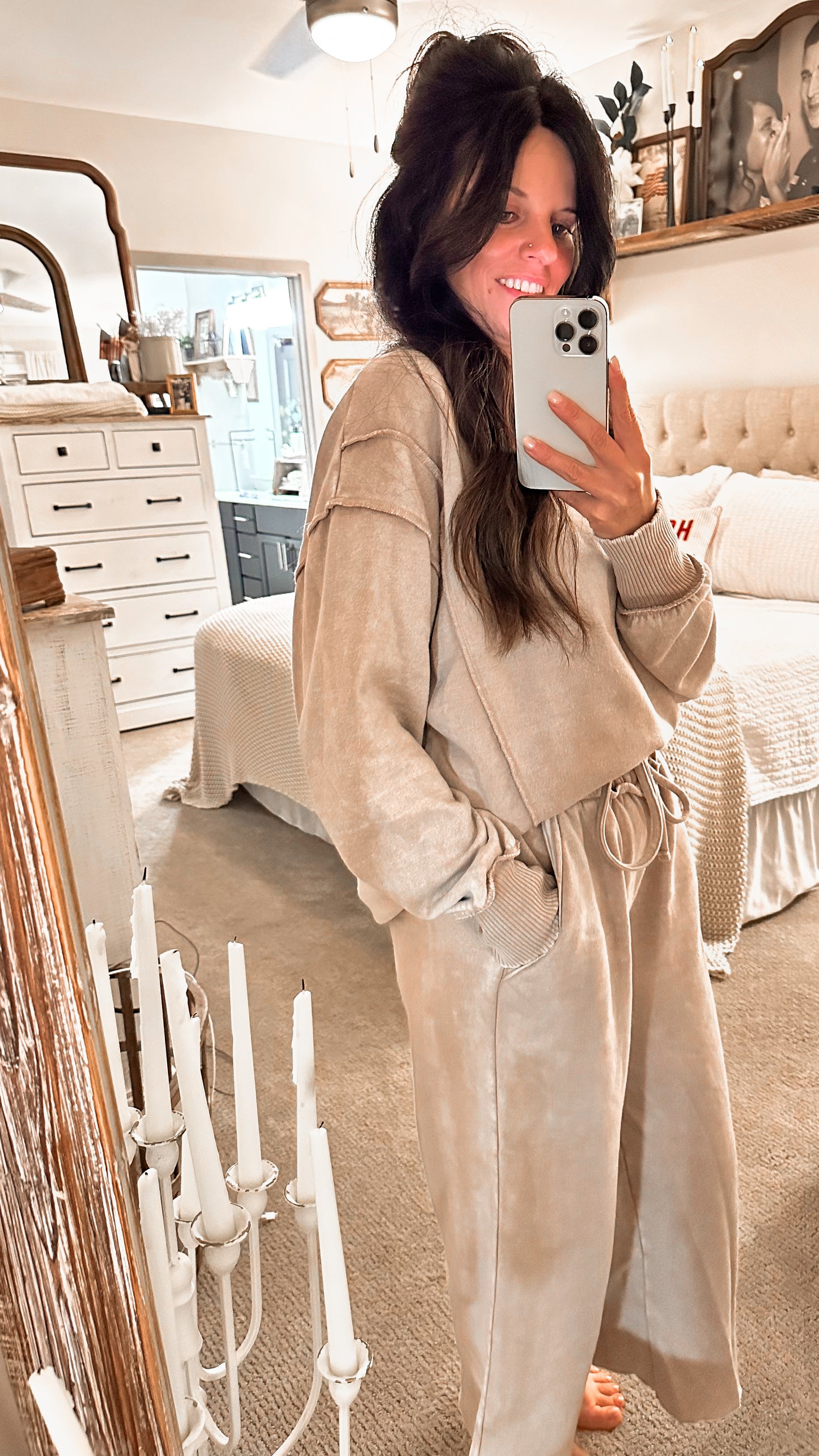 Barefoot in Beige Lounge Set
