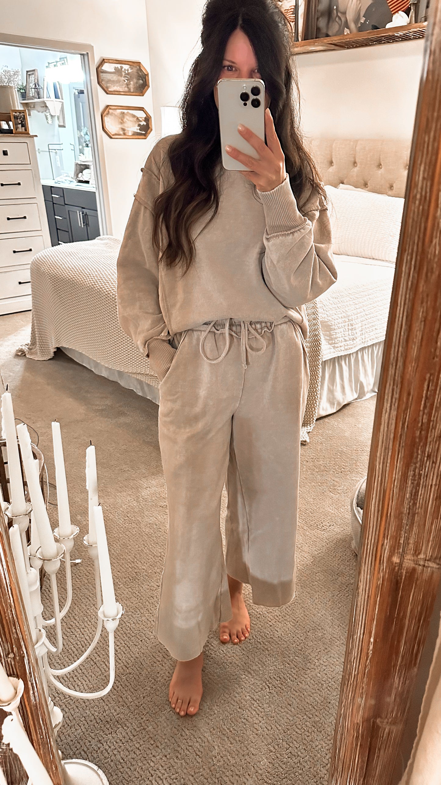 Barefoot in Beige Lounge Set