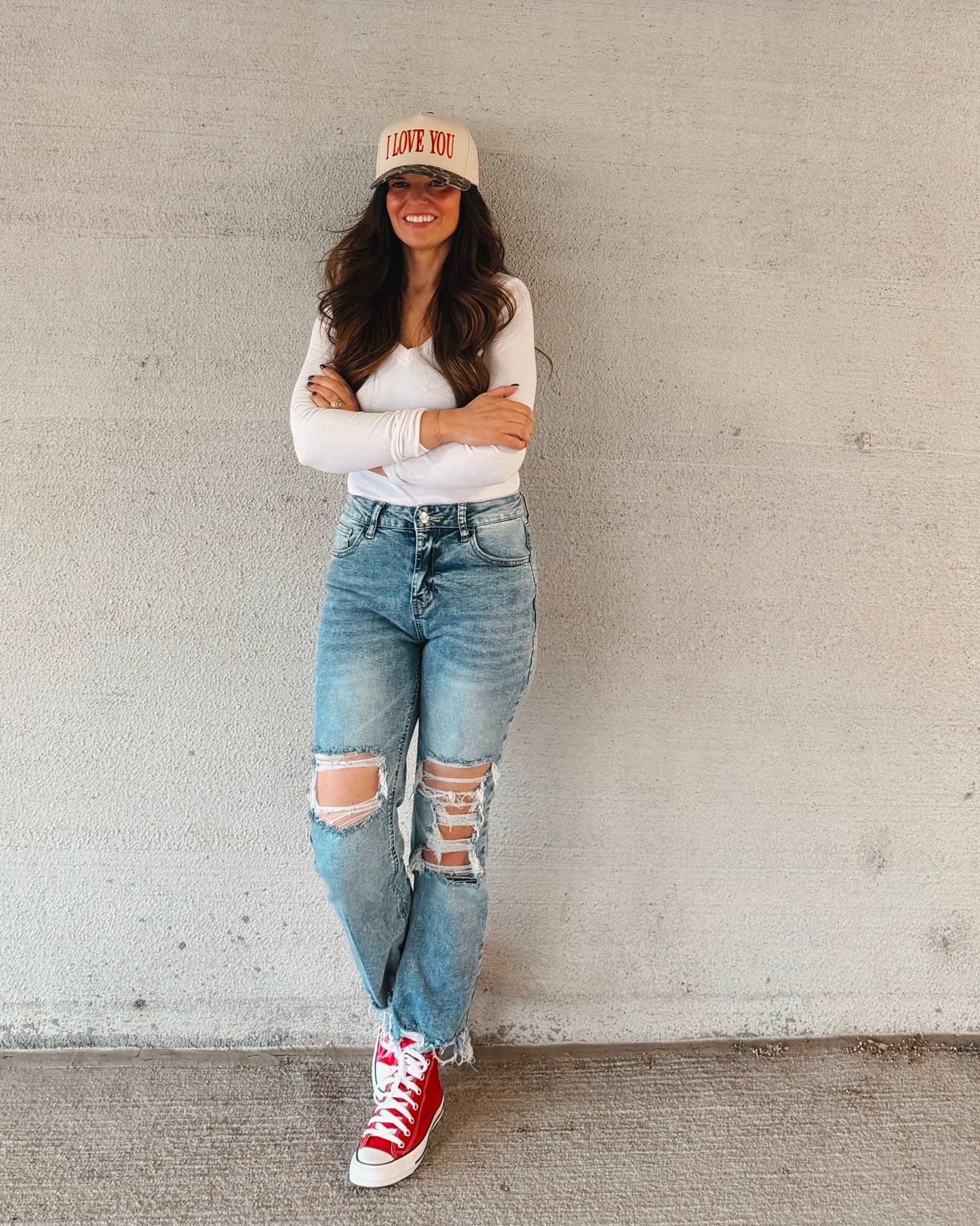 I Love You Trucker Hat