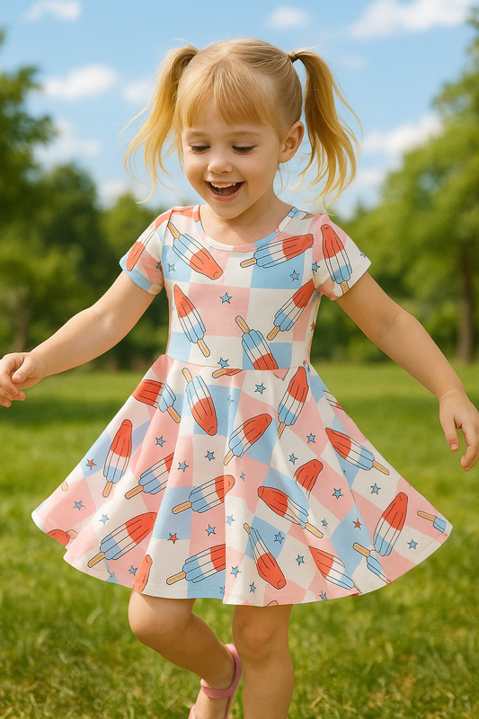 Rocket Pop Twirl Dress