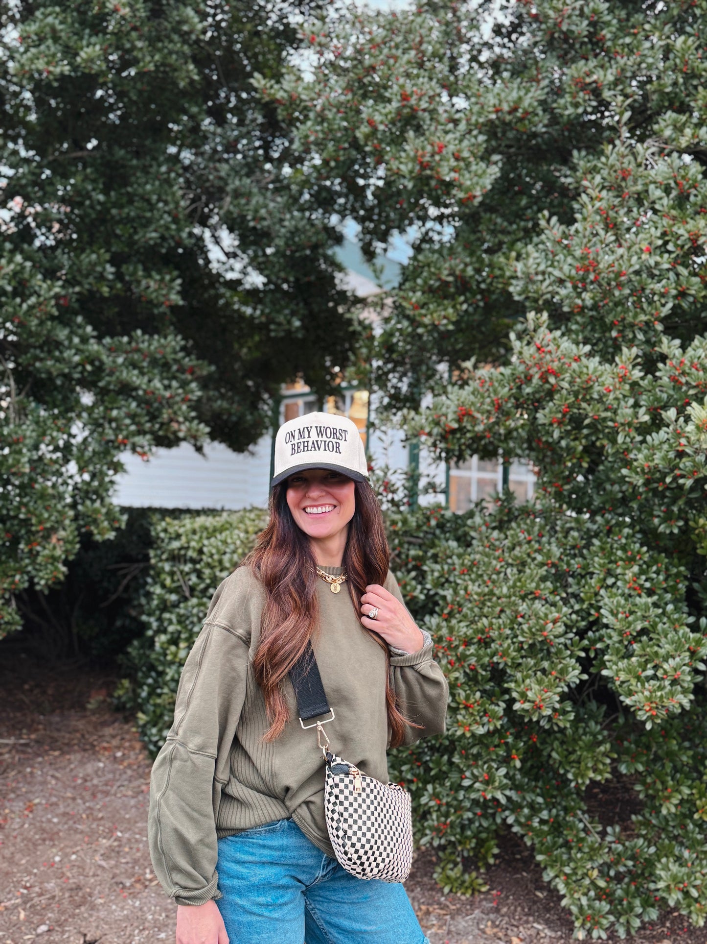 On My Worst Behavior Hat