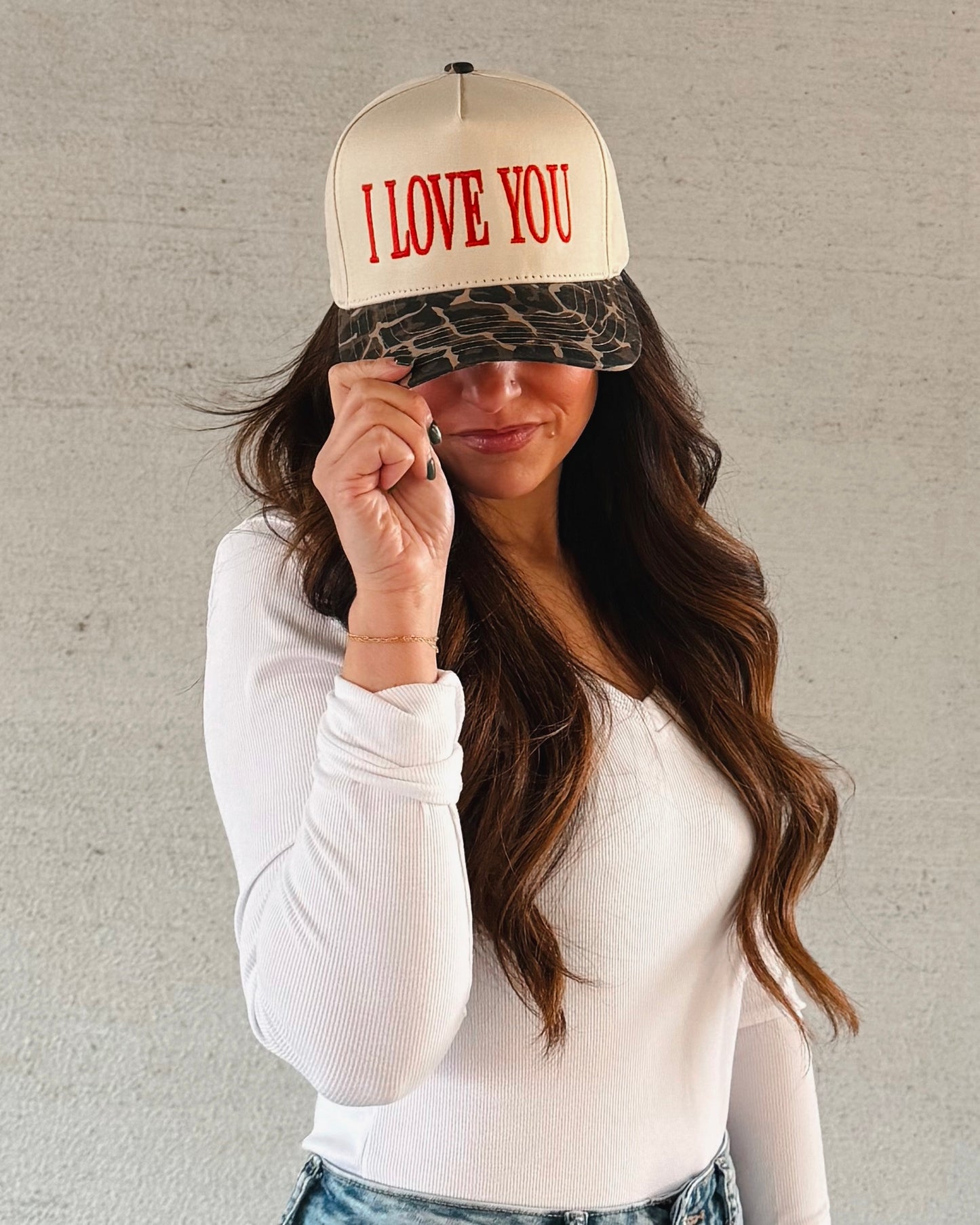 I Love You Trucker Hat