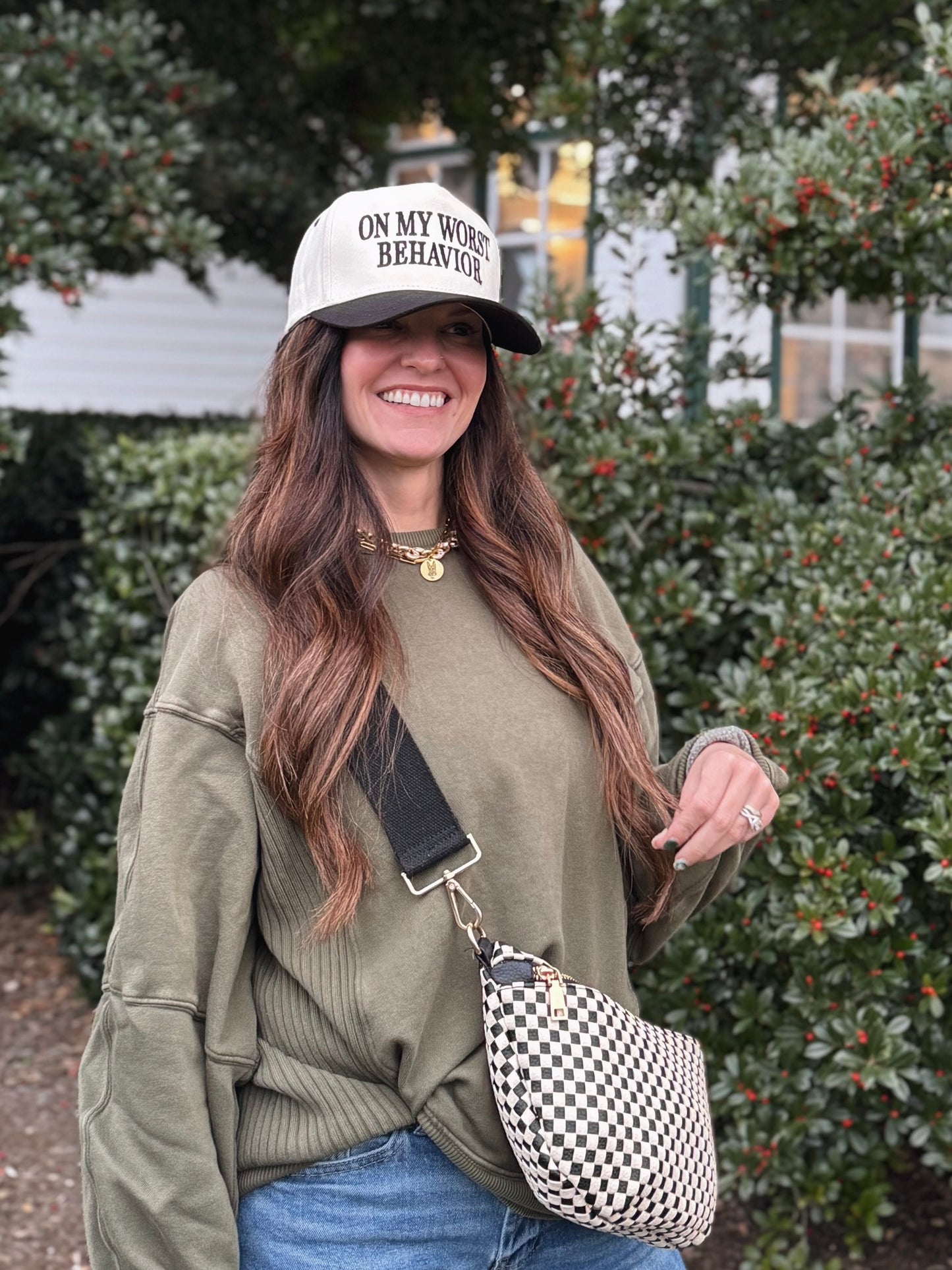 On My Worst Behavior Hat