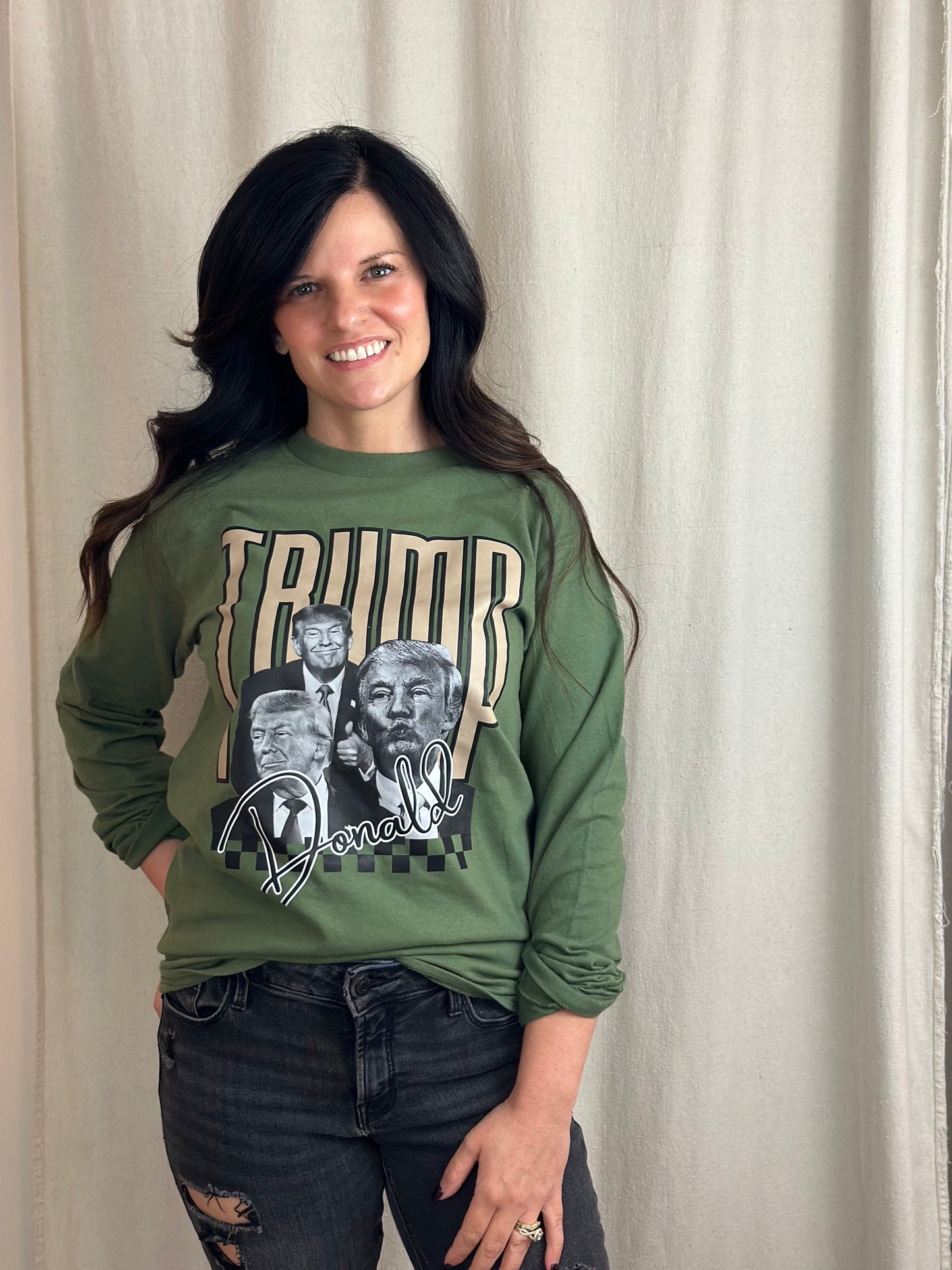 Trump Long Sleeve Tee