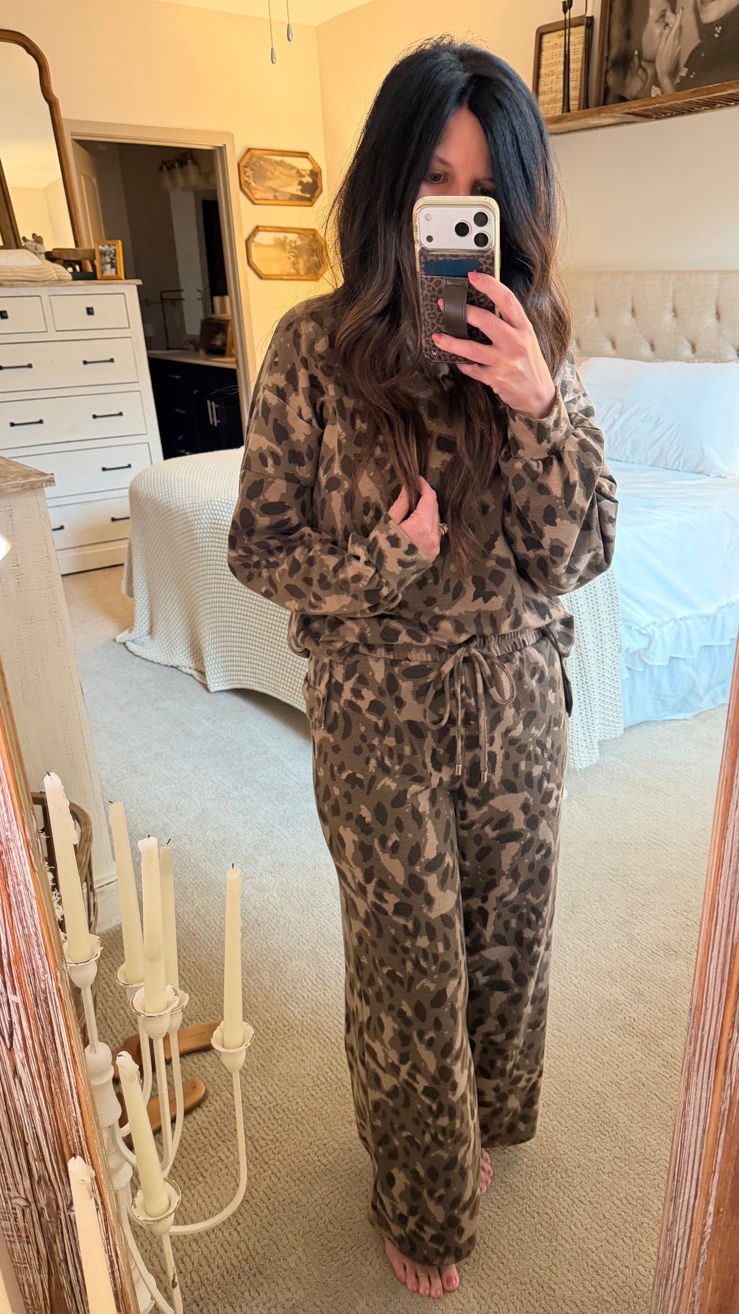 The Leopard Lounge Set