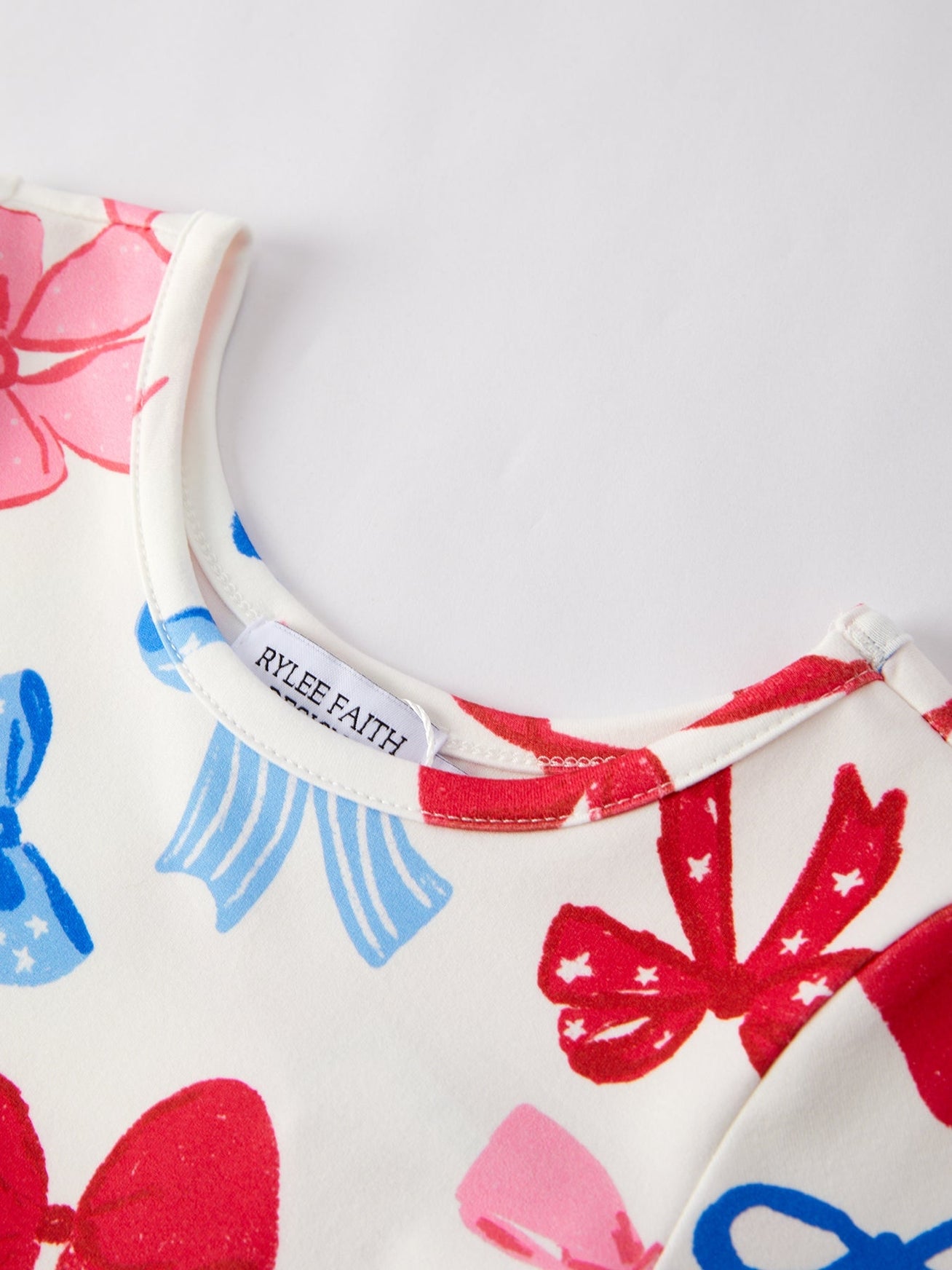 All-American Bow Twirl Dress 🇺🇸
