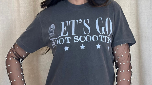 Let's Go Boot Scootin' Tee