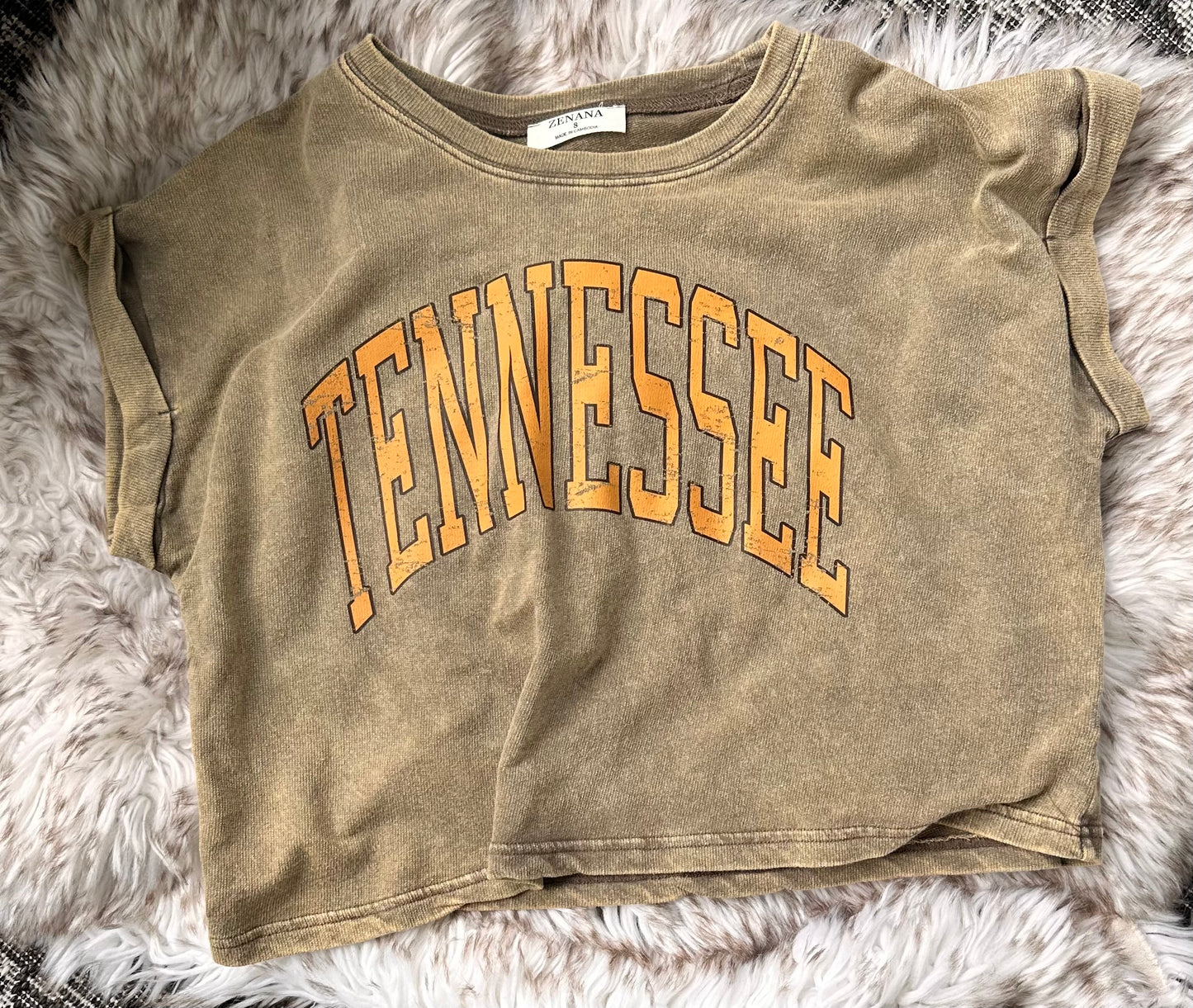 Tennessee Vintage Crop Tee