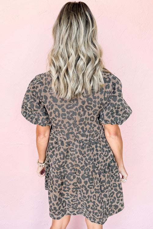 Leopard Pocket Dress